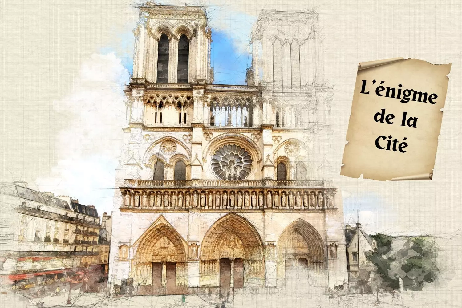Visite autour de Notre-Dame avec Paris Antoinette