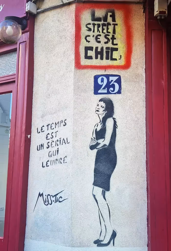 Où voir du street art à Paris : Misstic