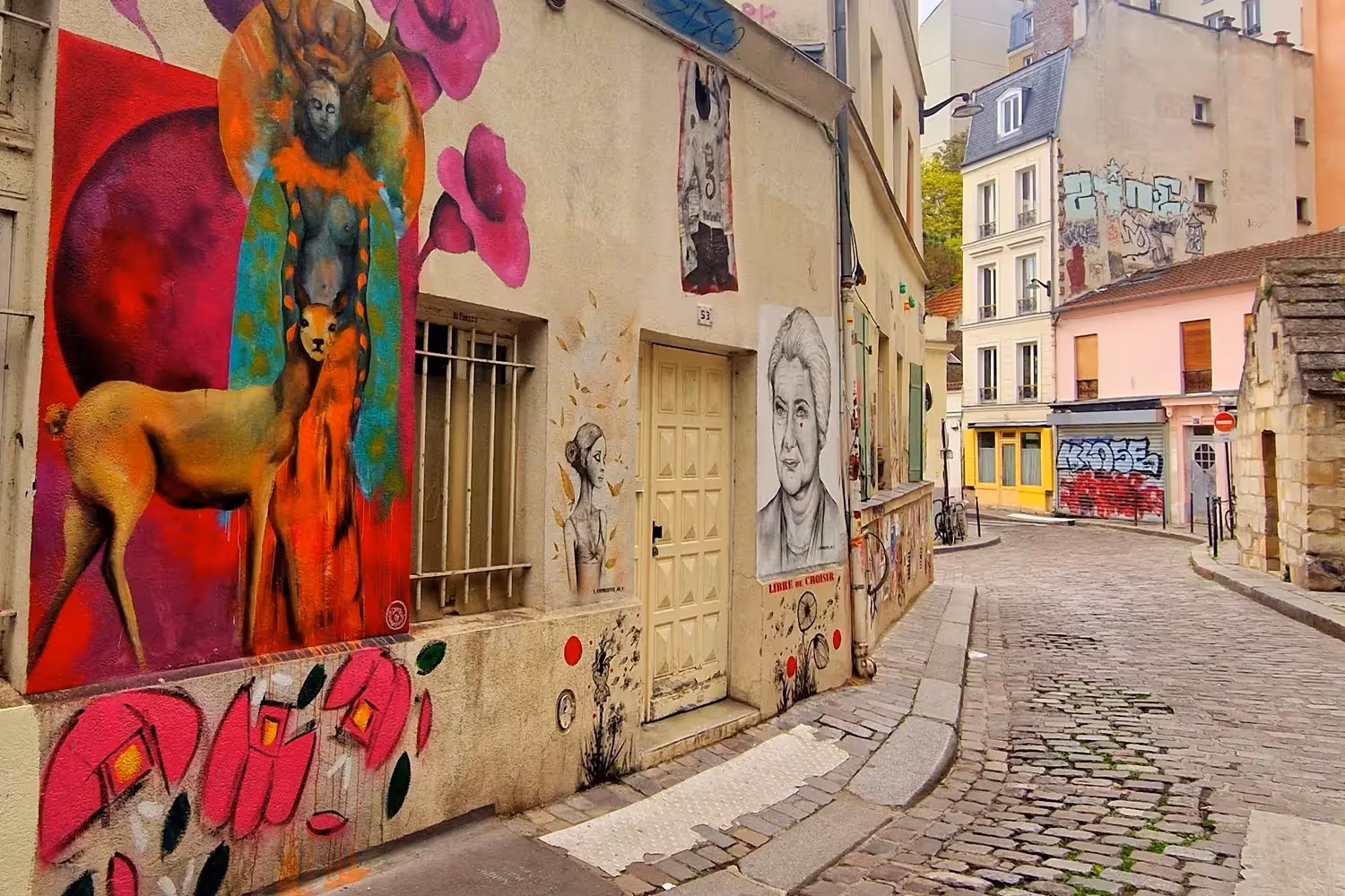 Où voir du street art à Paris : le quartier de Belleville