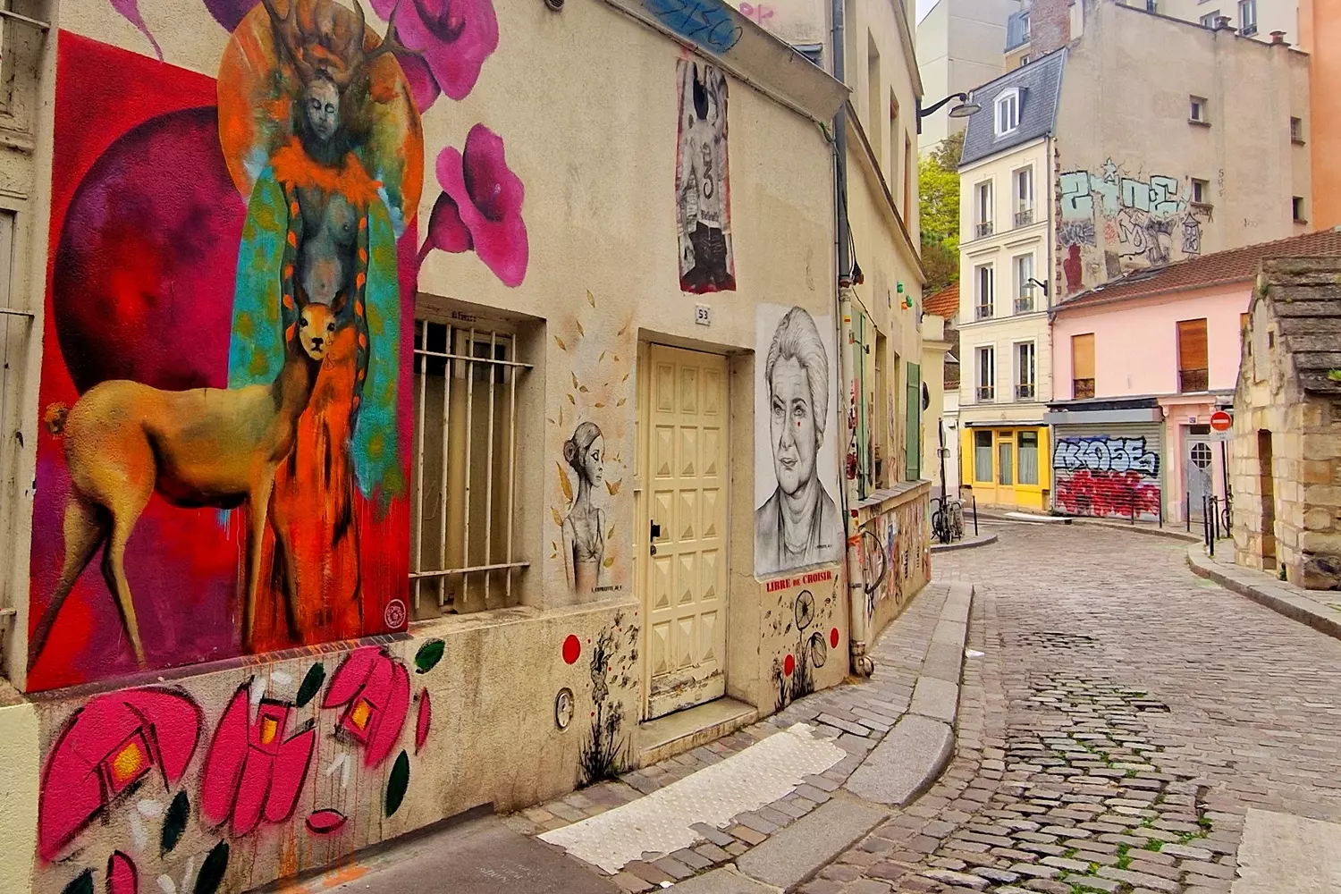 Où voir du street art à Paris : le quartier de Belleville