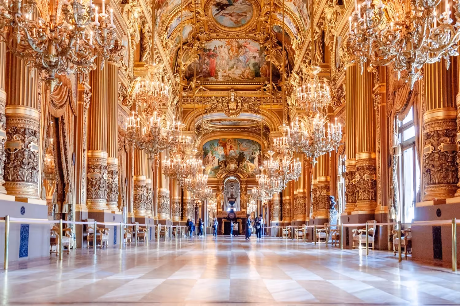Sorties scolaires Opéra Paris : le Grand Foyer