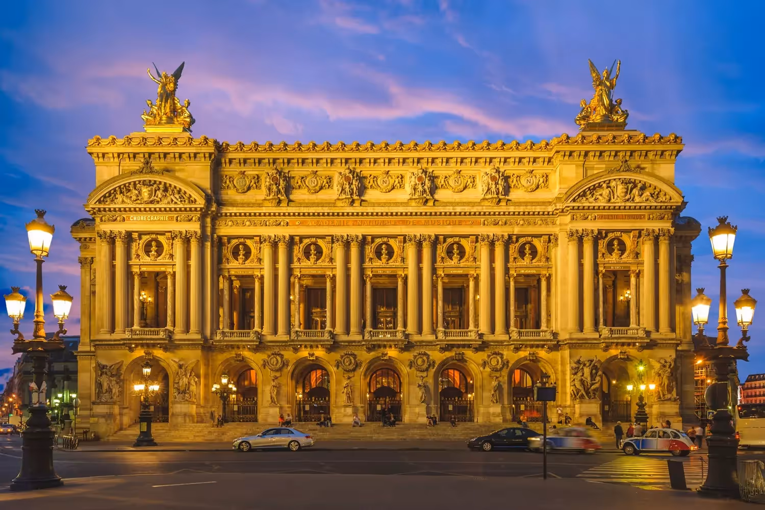 Sorties scolaires Opéra Paris : la façade