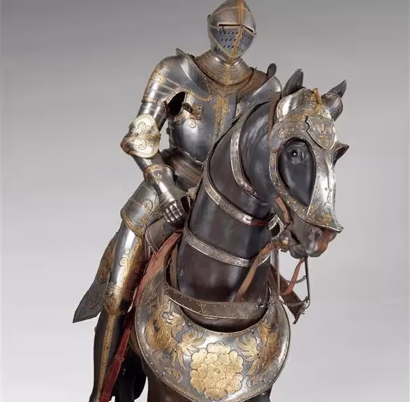 Visite scolaire du musée des Invalides : armure de François 1er