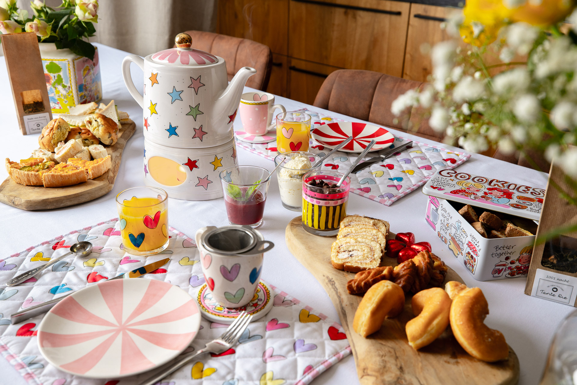 Blond Amsterdam Servies - Bedrijfsfotografie voor Tante Rie