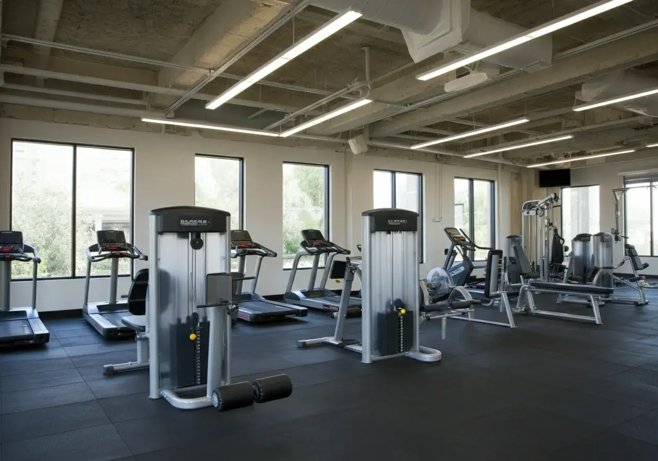 gym at a university