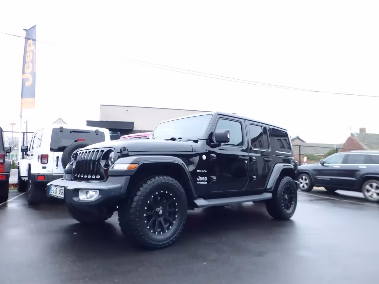 Jeep Wrangler 2.0 Turbo Sahara **Lichte vracht**37603exbtw ** 8