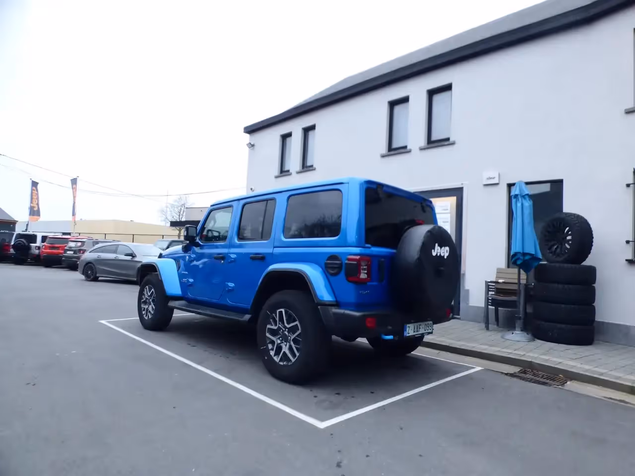 Jeep Wrangler PHEV Hybride **Stock**0km**Daginschrijving** 2