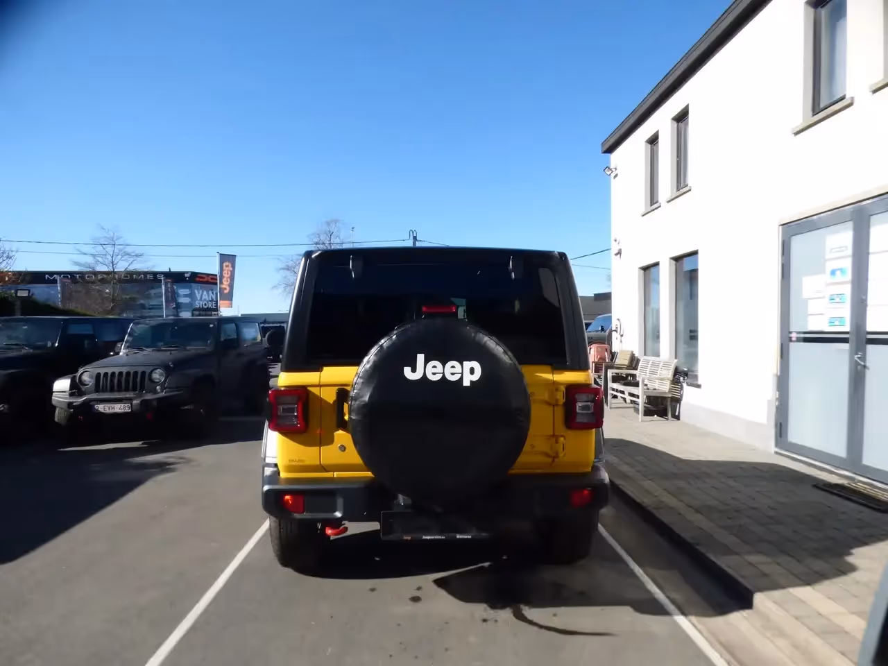 Jeep Wrangler 2.0 Turbo Rubcion Yellow color 22500km 3