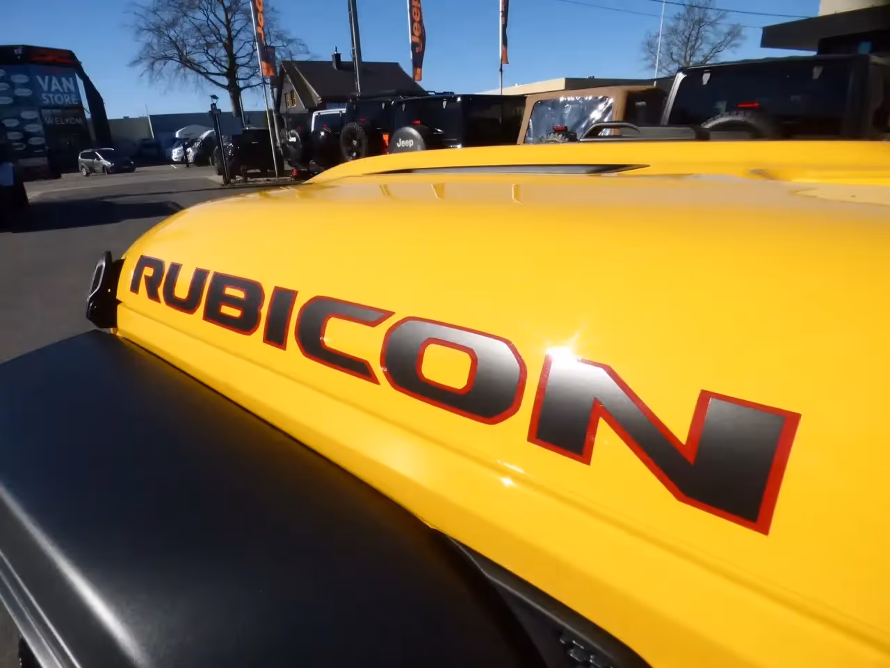 Jeep Wrangler 2.0 Turbo Rubcion Yellow color 22500km 6