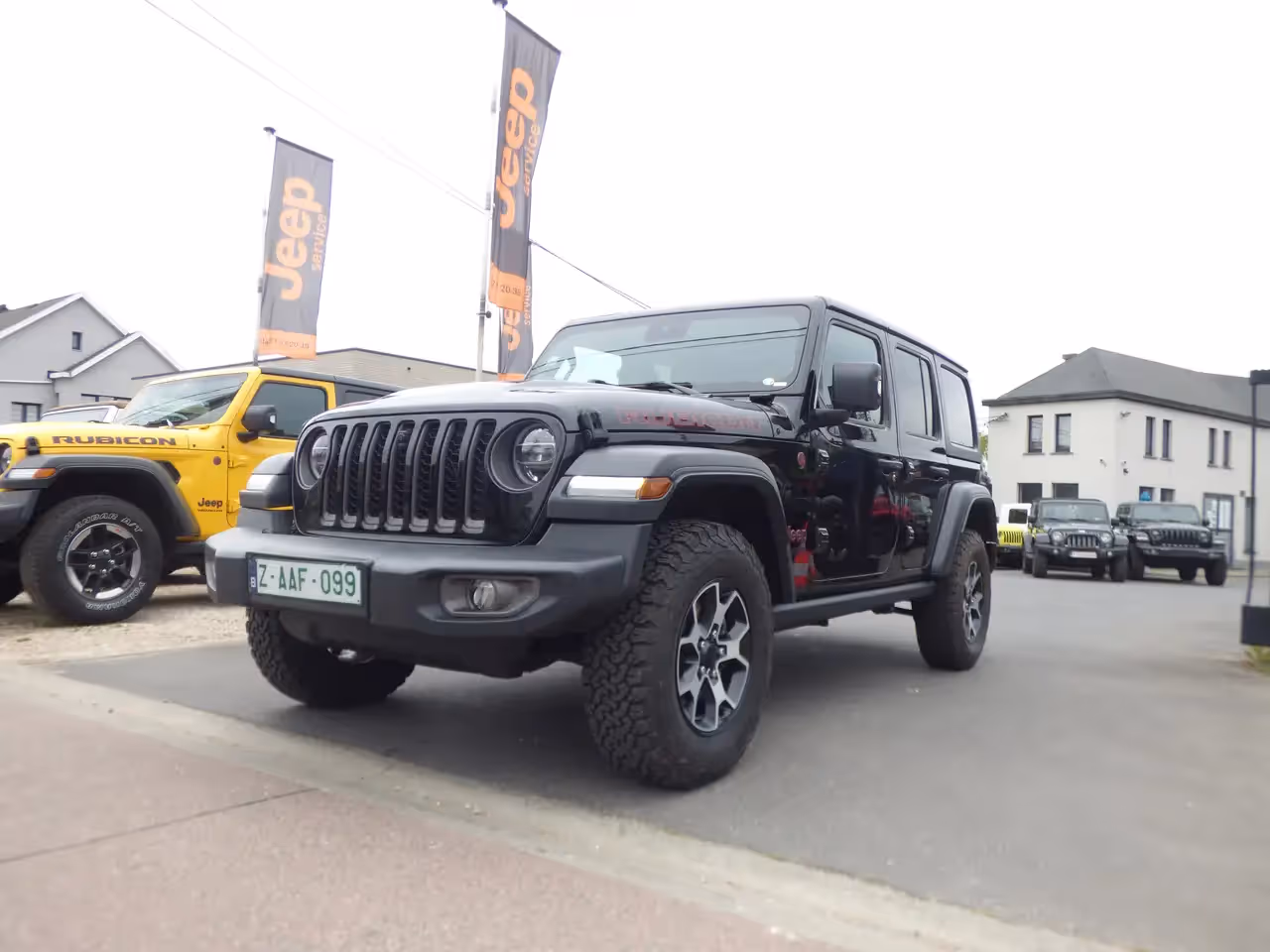 Jeep Wrangler 2.0 Turbo Rubicon black **56000km** 9