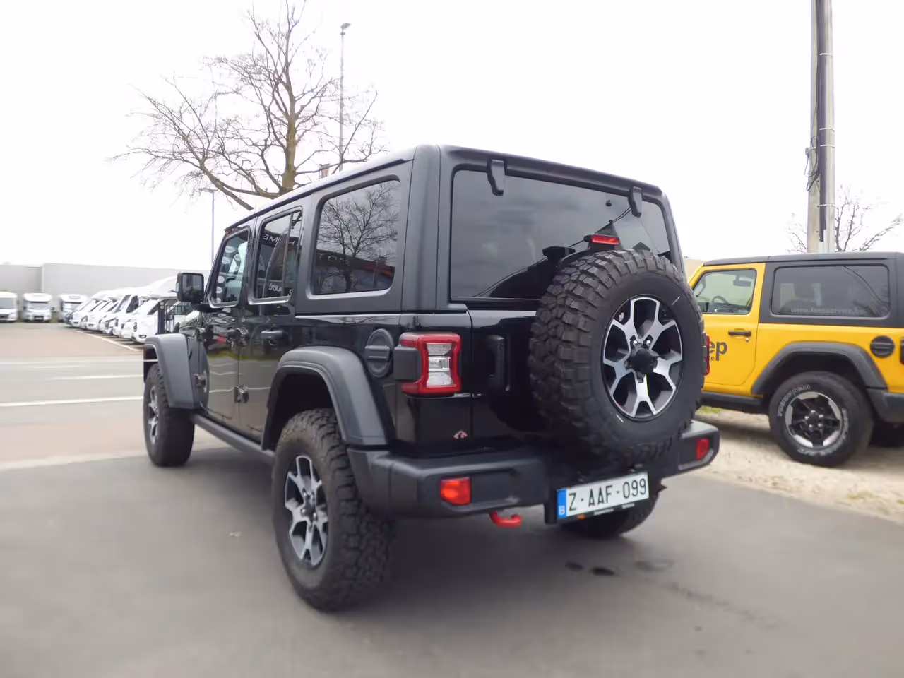 Jeep Wrangler 2.0 Turbo Rubicon black **56000km** 14