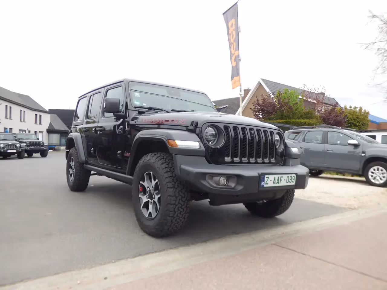 Jeep Wrangler 2.0 Turbo Rubicon black **56000km** 11