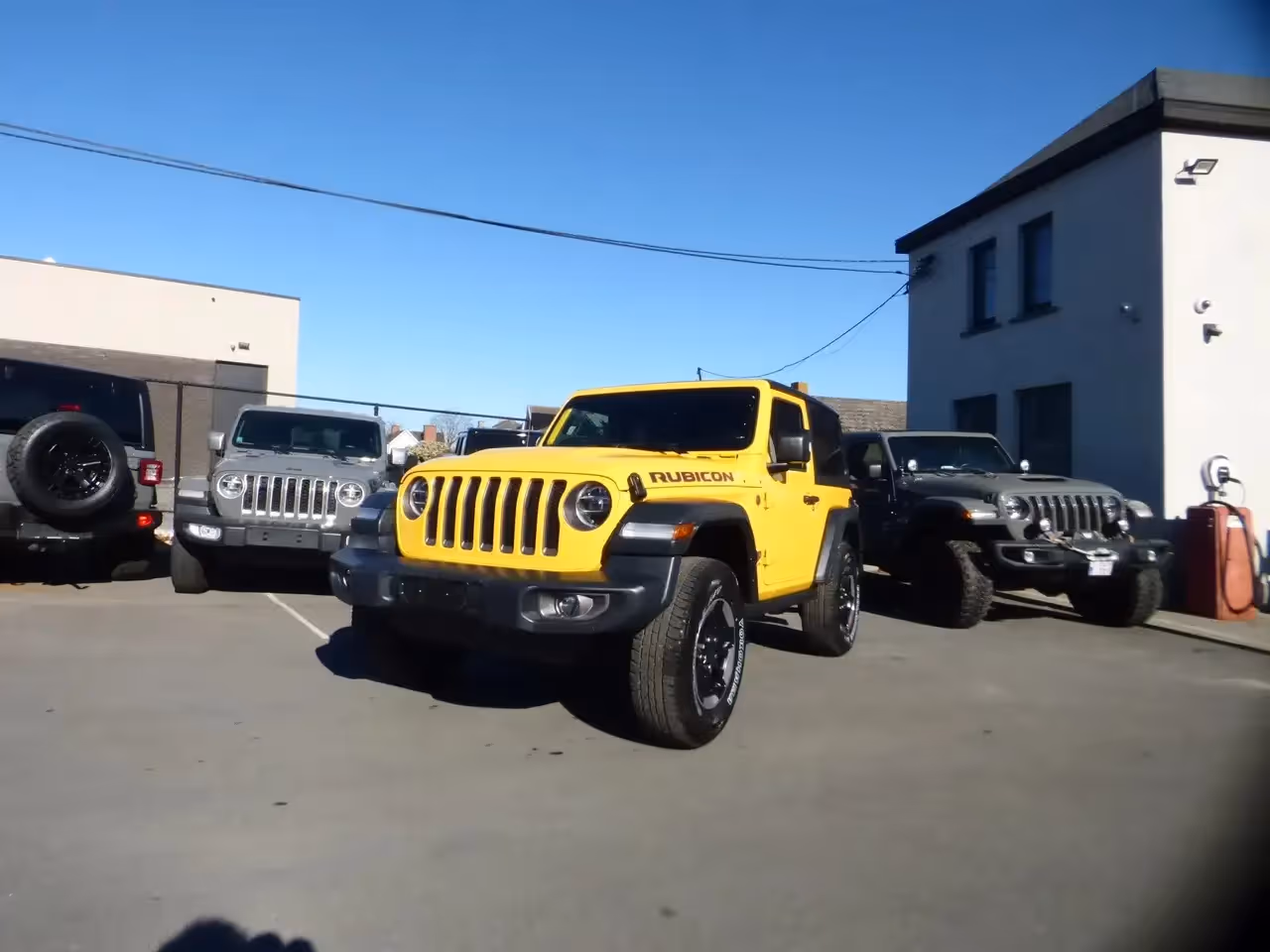 Jeep Wrangler 2.0 Turbo Rubcion Yellow color 22500km 11