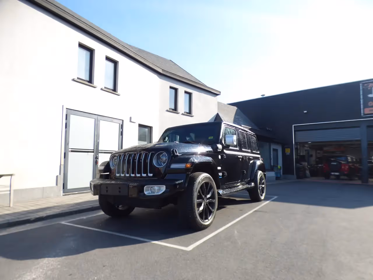 Jeep Wrangler 2.0 Turbo 4xe PHEV **Exclusive Black edition** 0