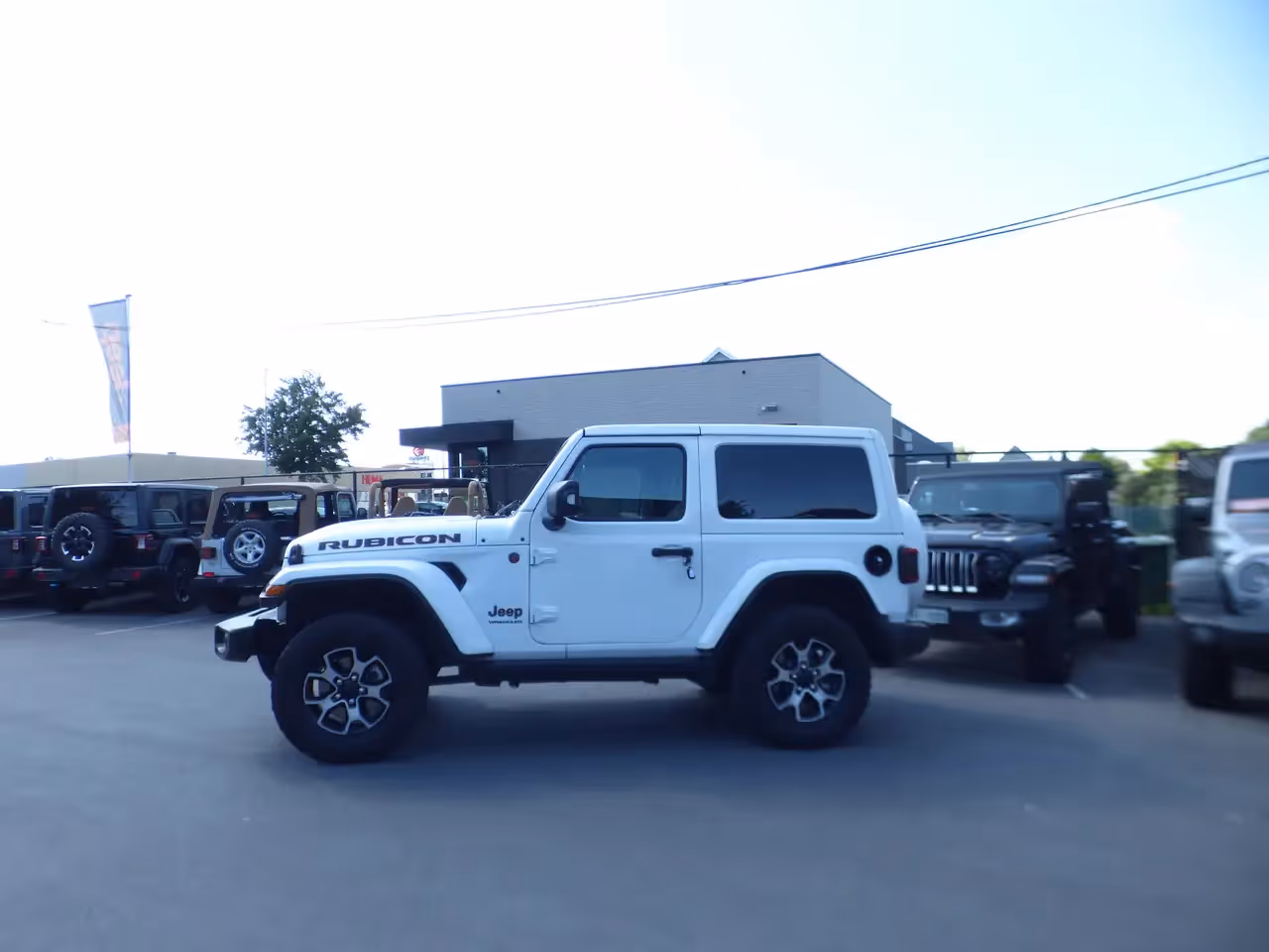 Jeep Wrangler Rubicon Stone white **45000km** 3