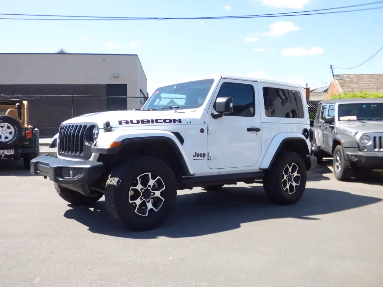 Jeep Wrangler Rubicon Stone white **45000km** 11