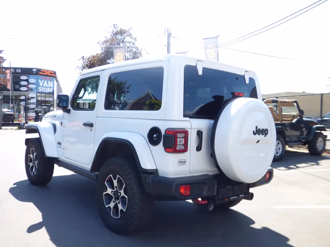 Jeep Wrangler Rubicon Stone white **45000km** 9
