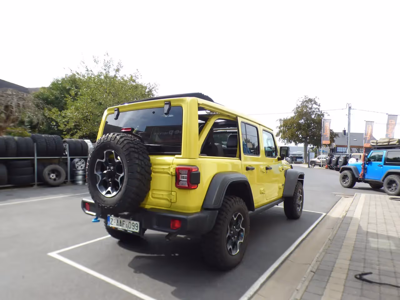Jeep Wrangler Phev Rubicon *Power top*Stock 10 km** 4
