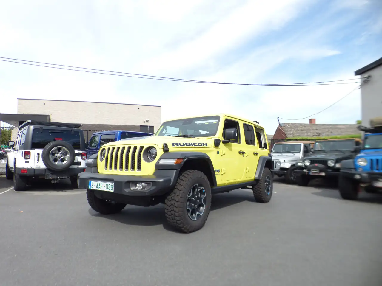 Jeep Wrangler Phev Rubicon *Power top*Stock 10 km** 7