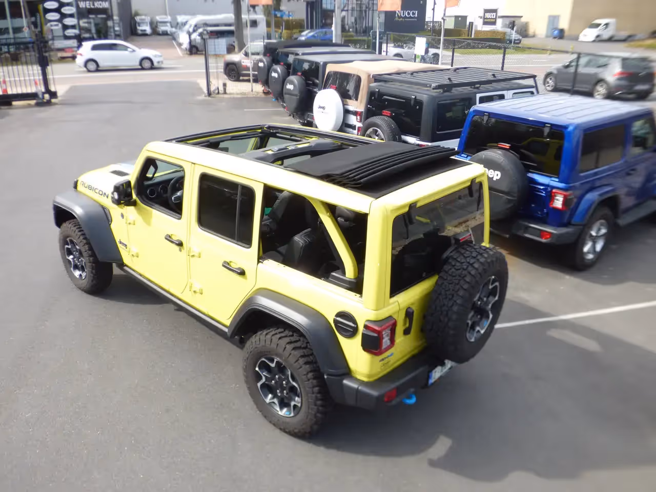 Jeep Wrangler Phev Rubicon *Power top*Stock 10 km** 11