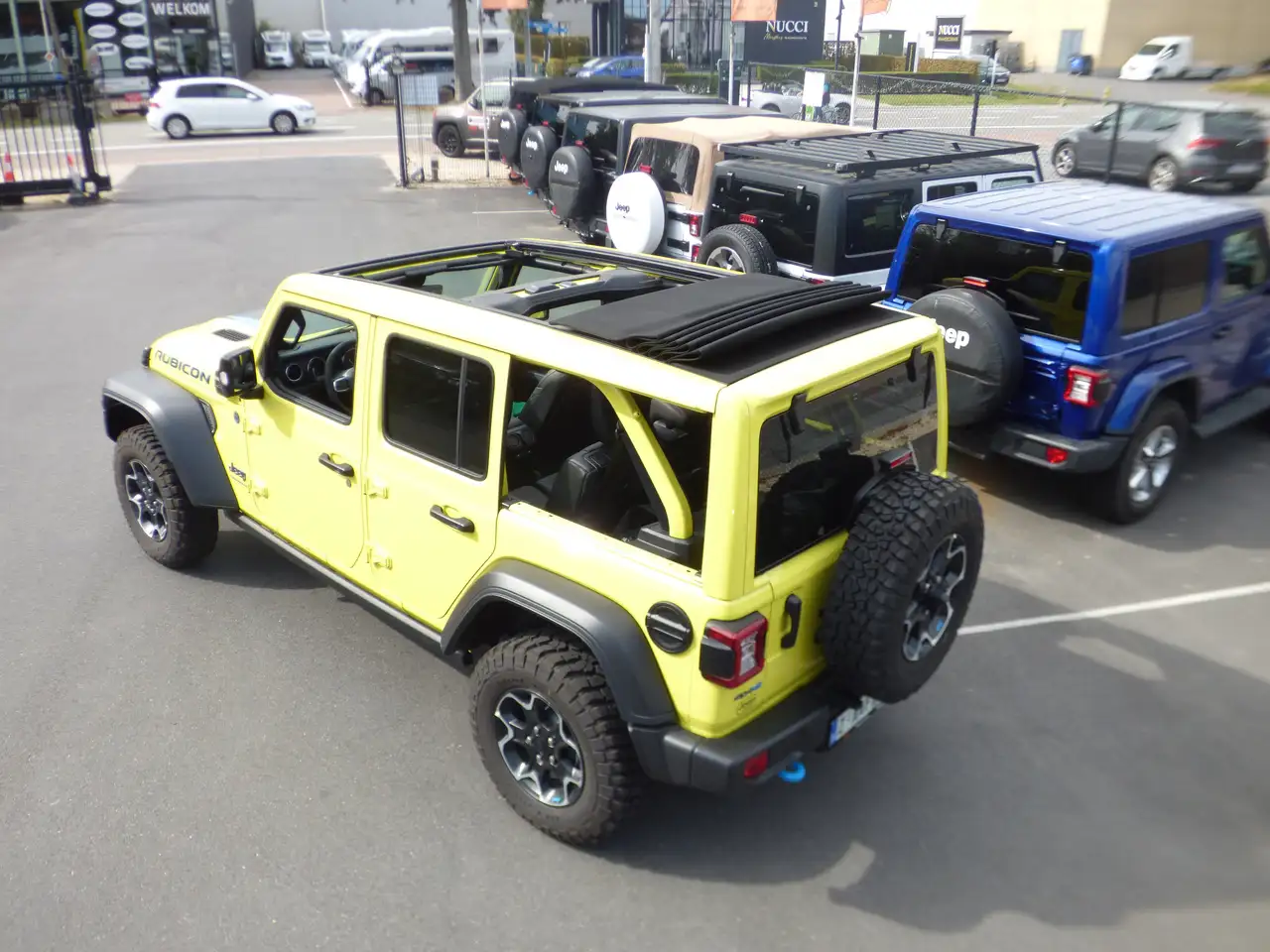 Jeep Wrangler Phev Rubicon *Power top*Stock 10 km** 11