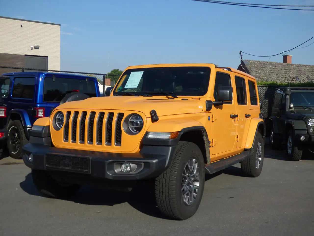 Jeep Wrangler Phev Hybride**Deep-Orange**26000km!!! 9