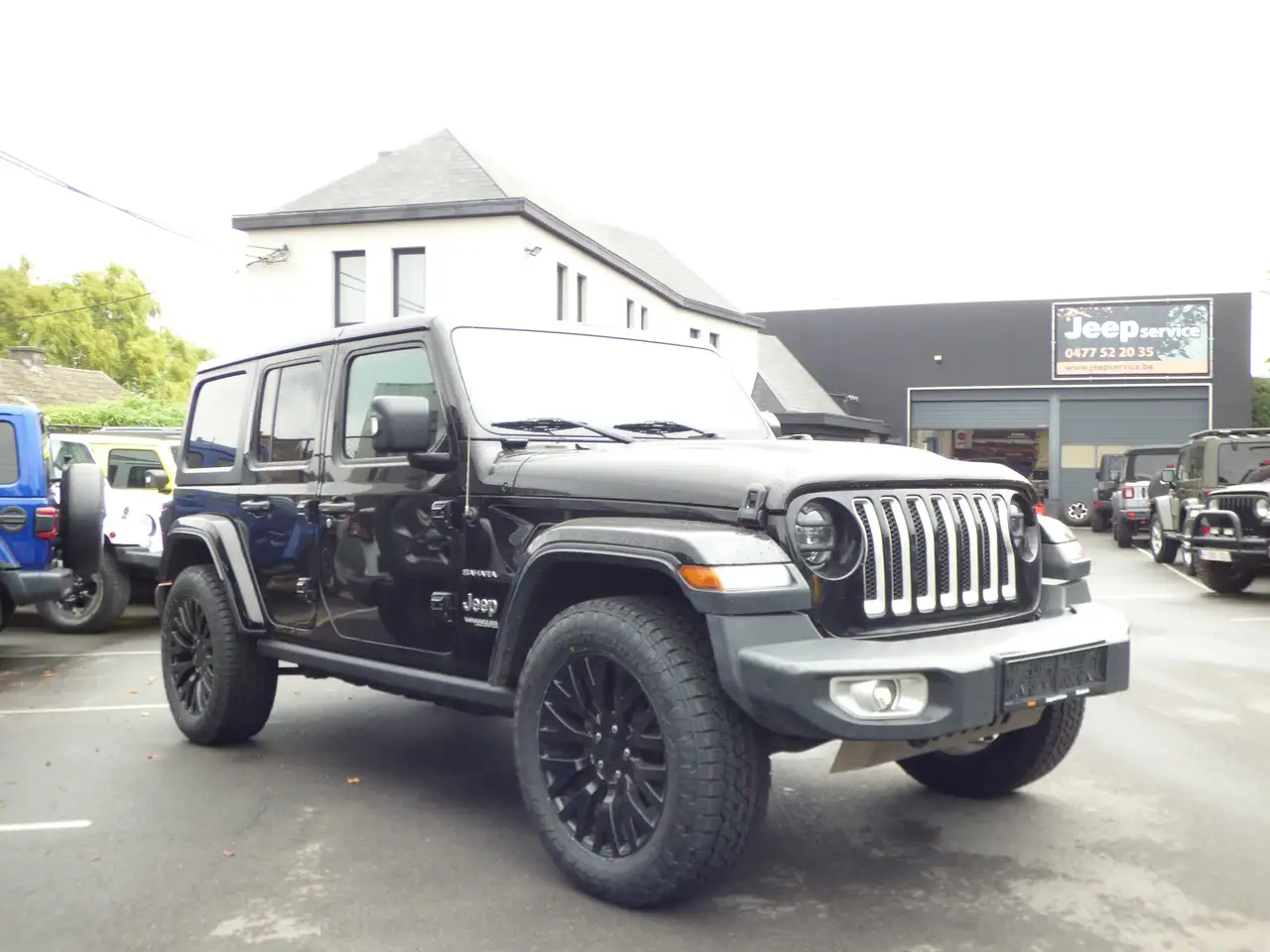 Jeep Wrangler 2.0 Turbo Sahara**73000km**Black** 12