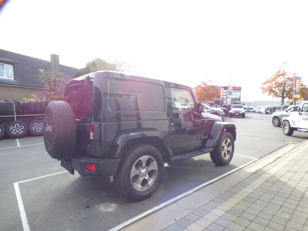 Jeep Wrangler Sahara-Lichte vracht - Automaat - 26033Ex btw 4