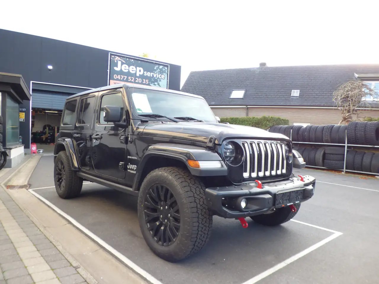 Jeep Wrangler 2.0 Turbo Sahara**73000km**Black** 4