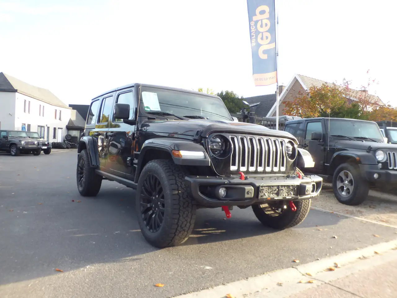 Jeep Wrangler 2.0 Turbo Sahara**73000km**Black** 12