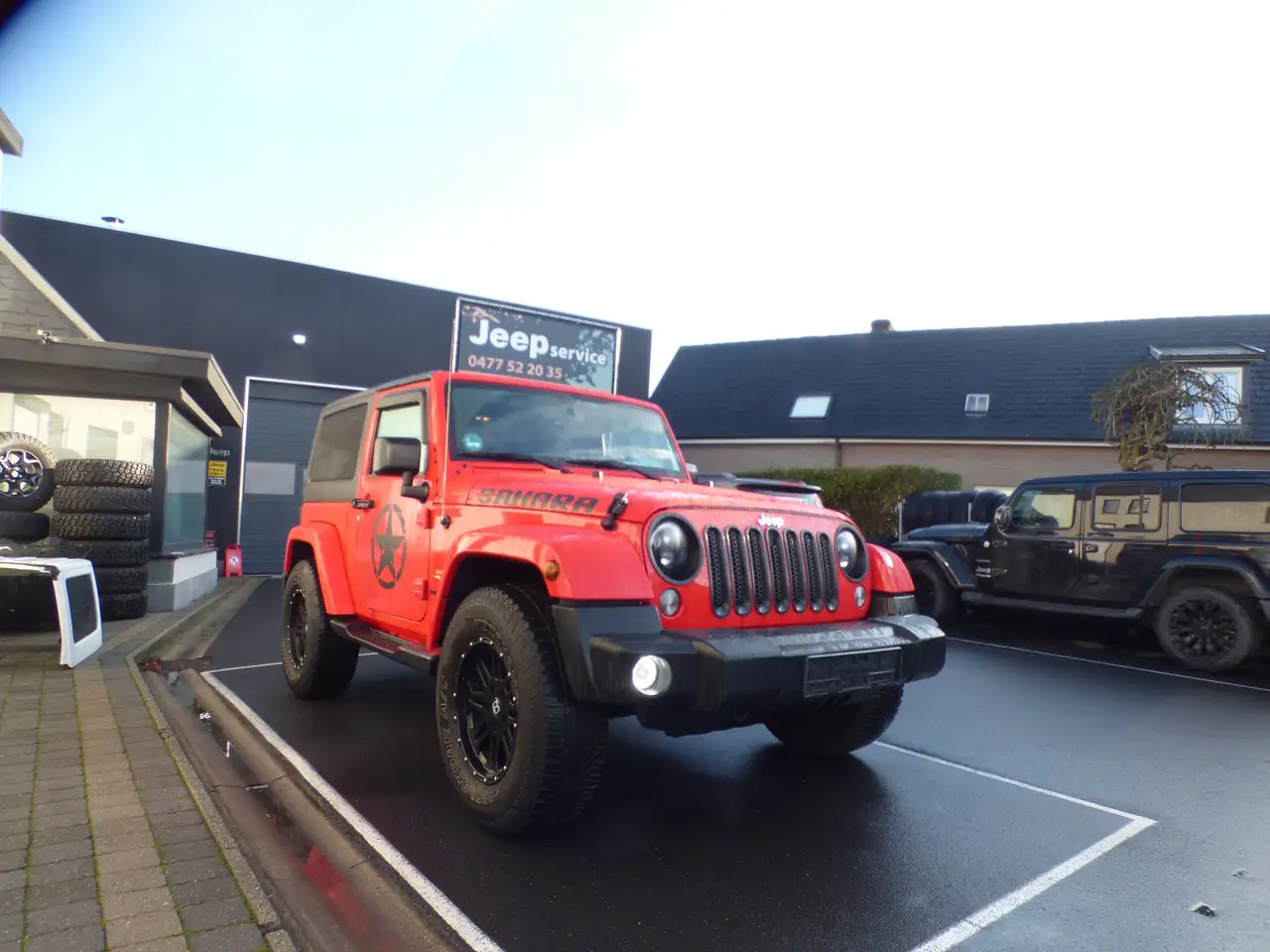 Jeep Wrangler Wrangler Hard-Top 3.6 Automatik X**flame red** 4