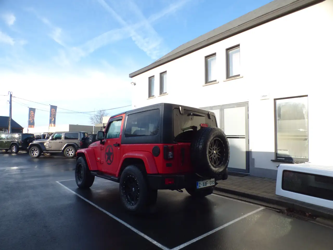 Jeep Wrangler Wrangler Hard-Top 3.6 Automatik X**flame red** 2