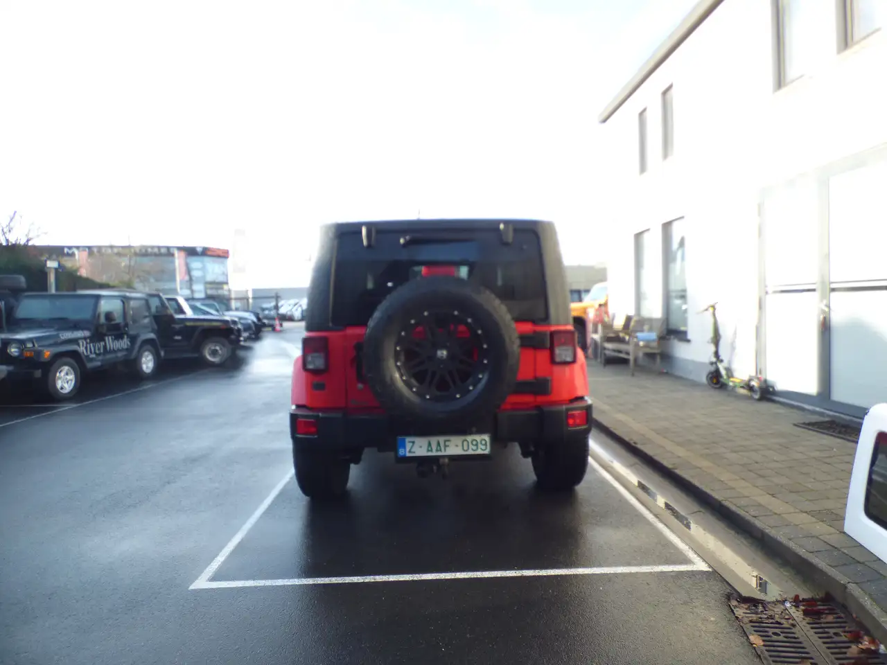Jeep Wrangler Wrangler Hard-Top 3.6 Automatik X**flame red** 3