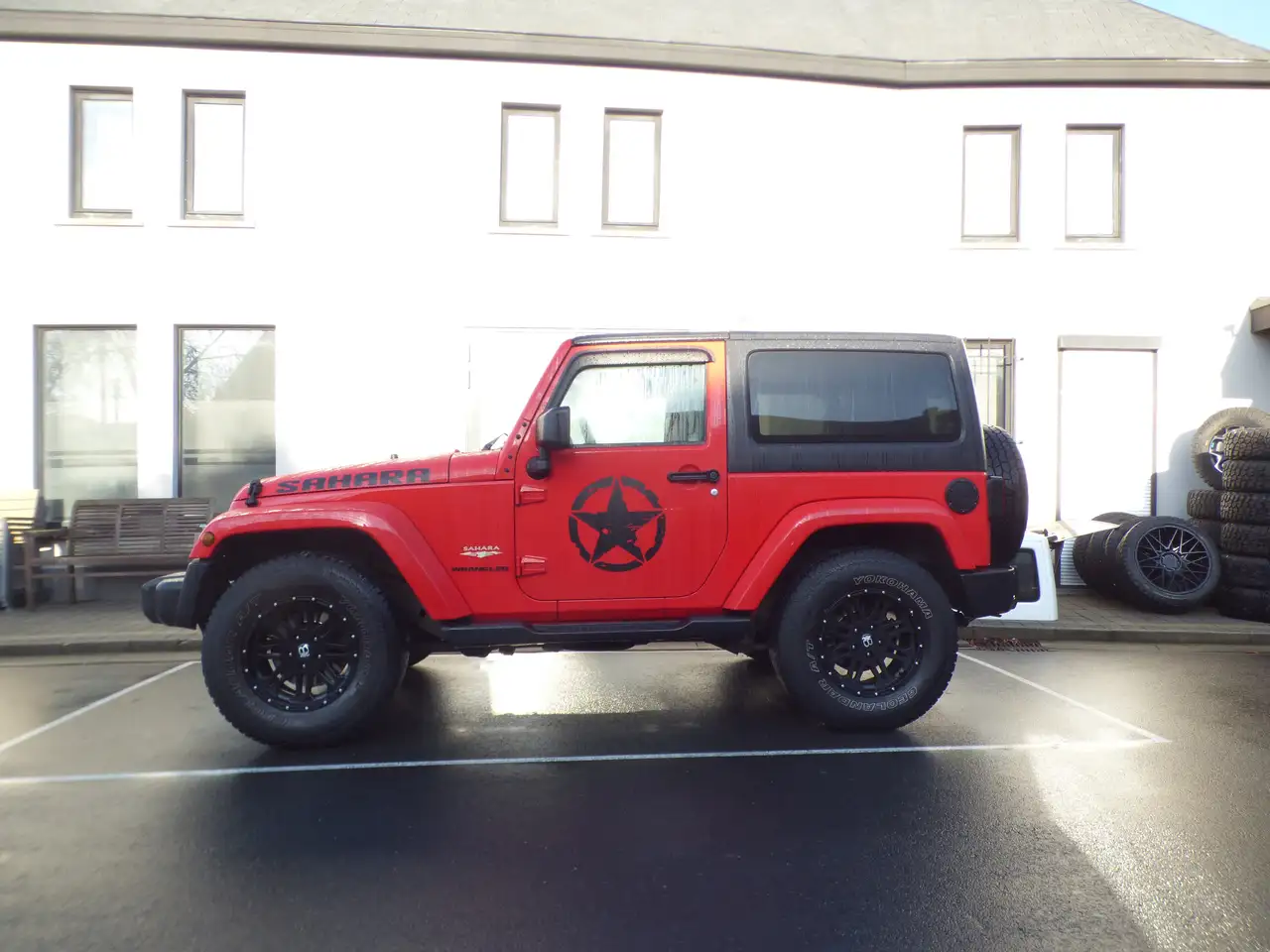 Jeep Wrangler Wrangler Hard-Top 3.6 Automatik X**flame red** 1