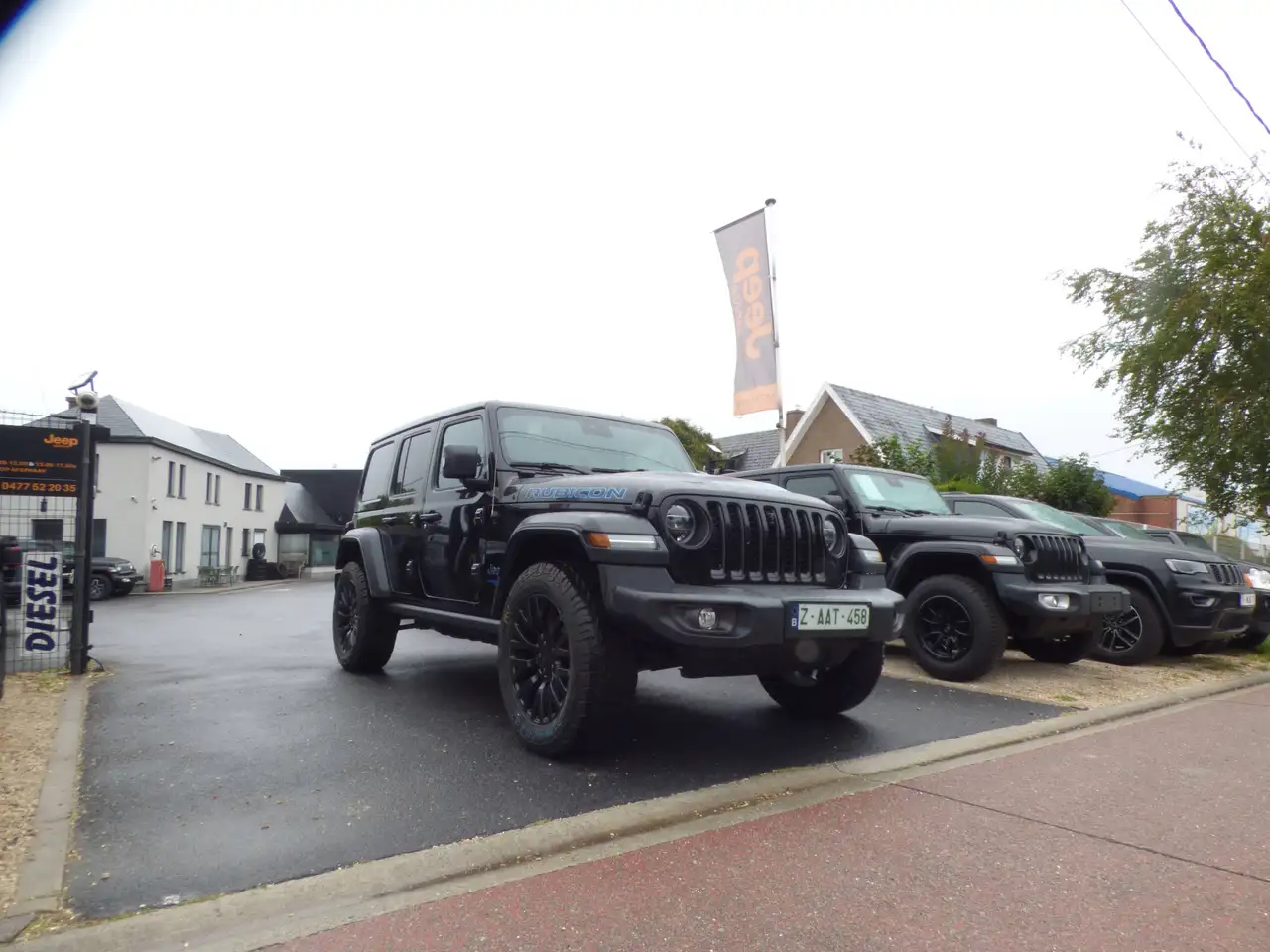 Jeep Wrangler Wrangler PHEV 2.0 Turbo 4xe Rubicon**Black** 11