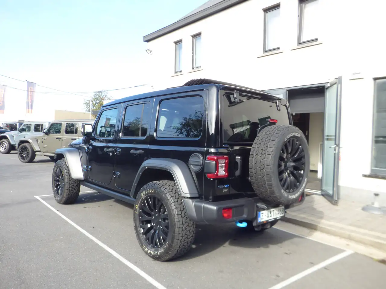 Jeep Wrangler Wrangler PHEV 2.0 Turbo 4xe Rubicon**Black** 2