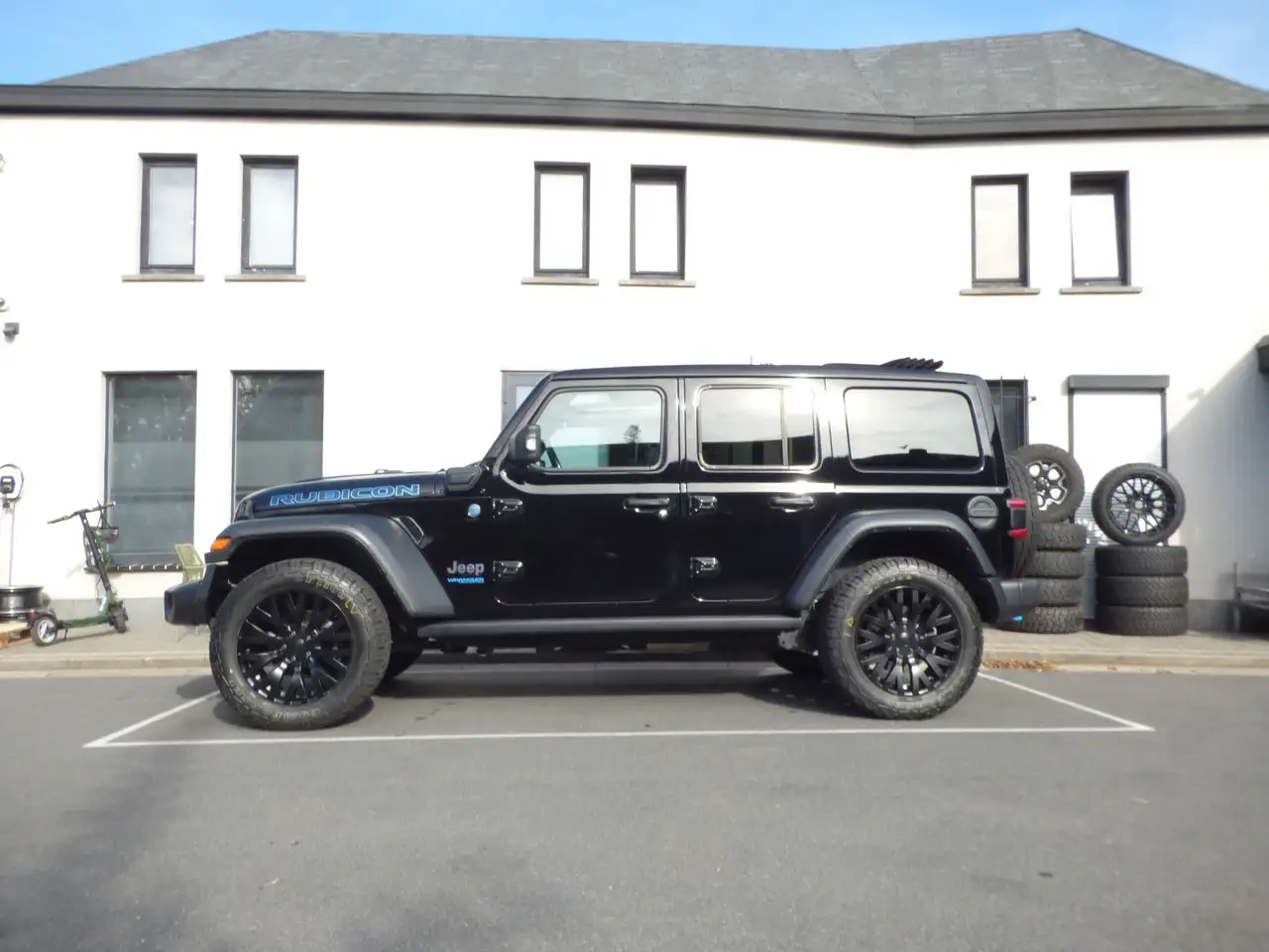 Jeep Wrangler Wrangler PHEV 2.0 Turbo 4xe Rubicon**Black** 1