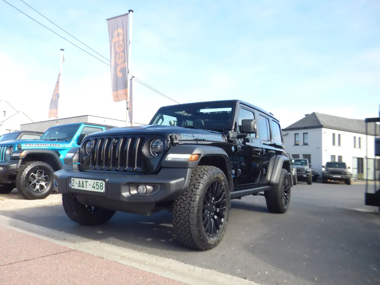 Jeep Wrangler Wrangler PHEV 2.0 Turbo 4xe Rubicon**Black** 10