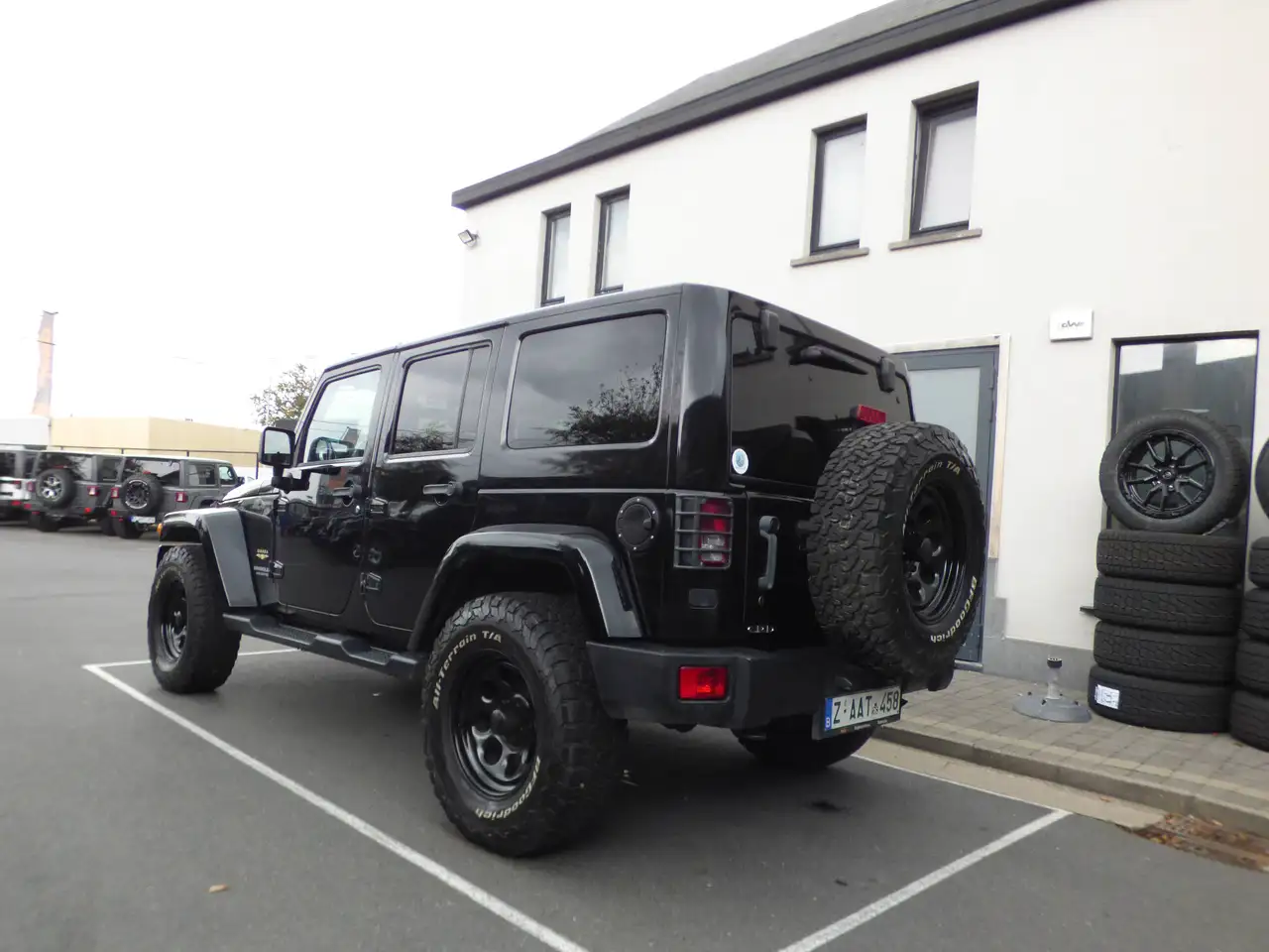 Jeep Wrangler Wrangler 2.8 CRD Sahara Black/black 2