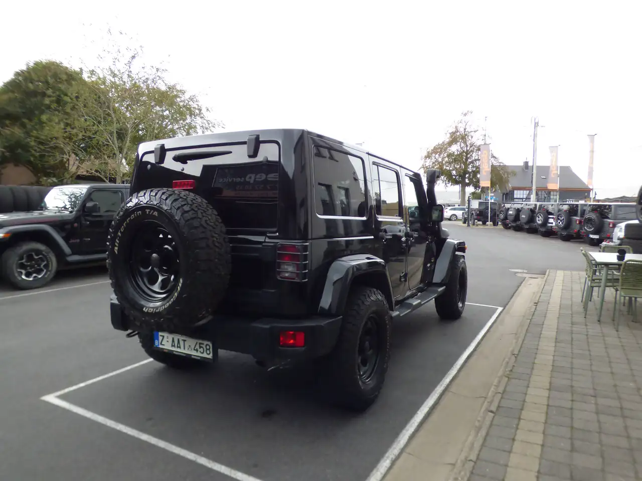 Jeep Wrangler Wrangler 2.8 CRD Sahara Black/black 4