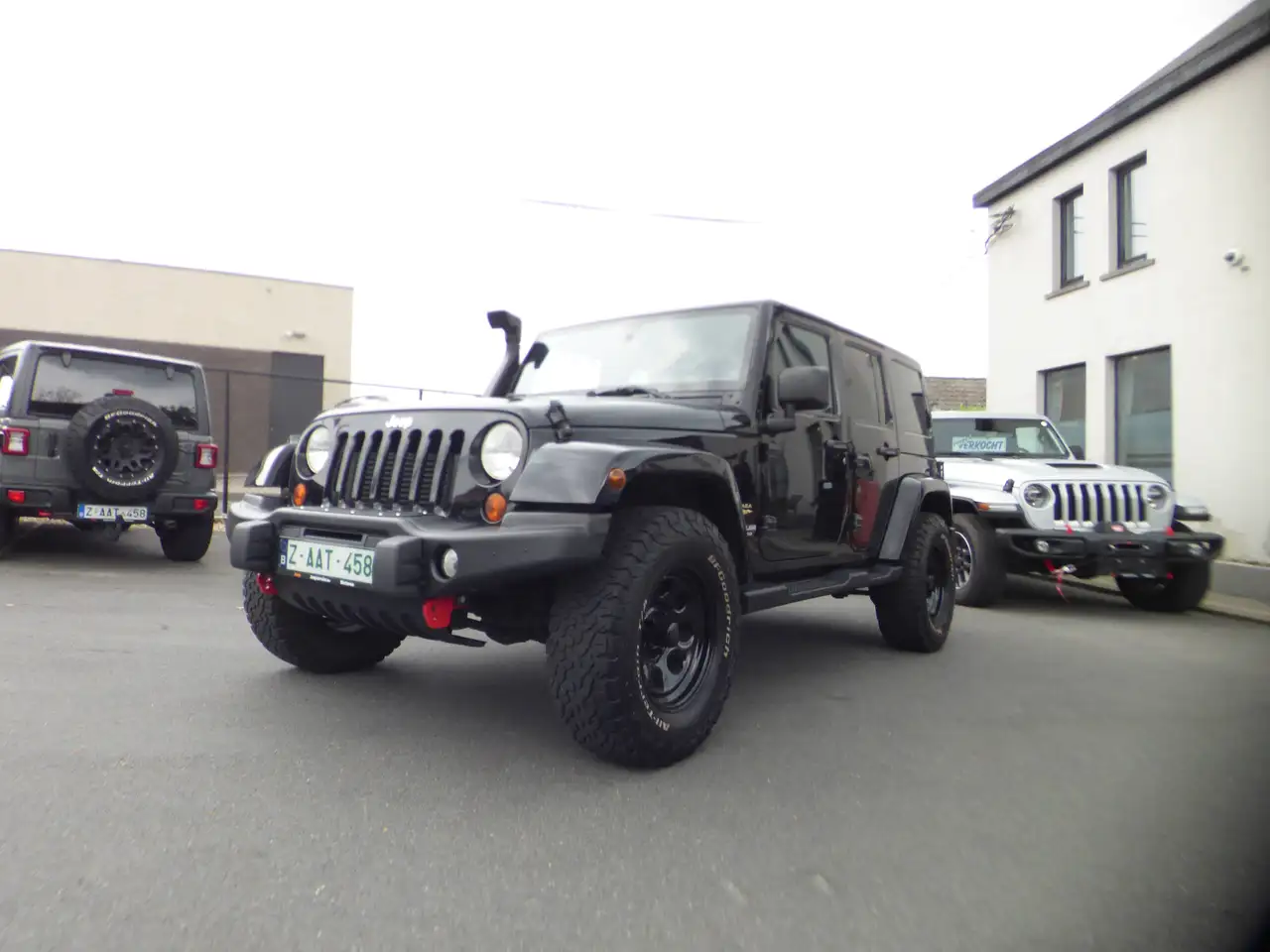 Jeep Wrangler Wrangler 2.8 CRD Sahara Black/black 8