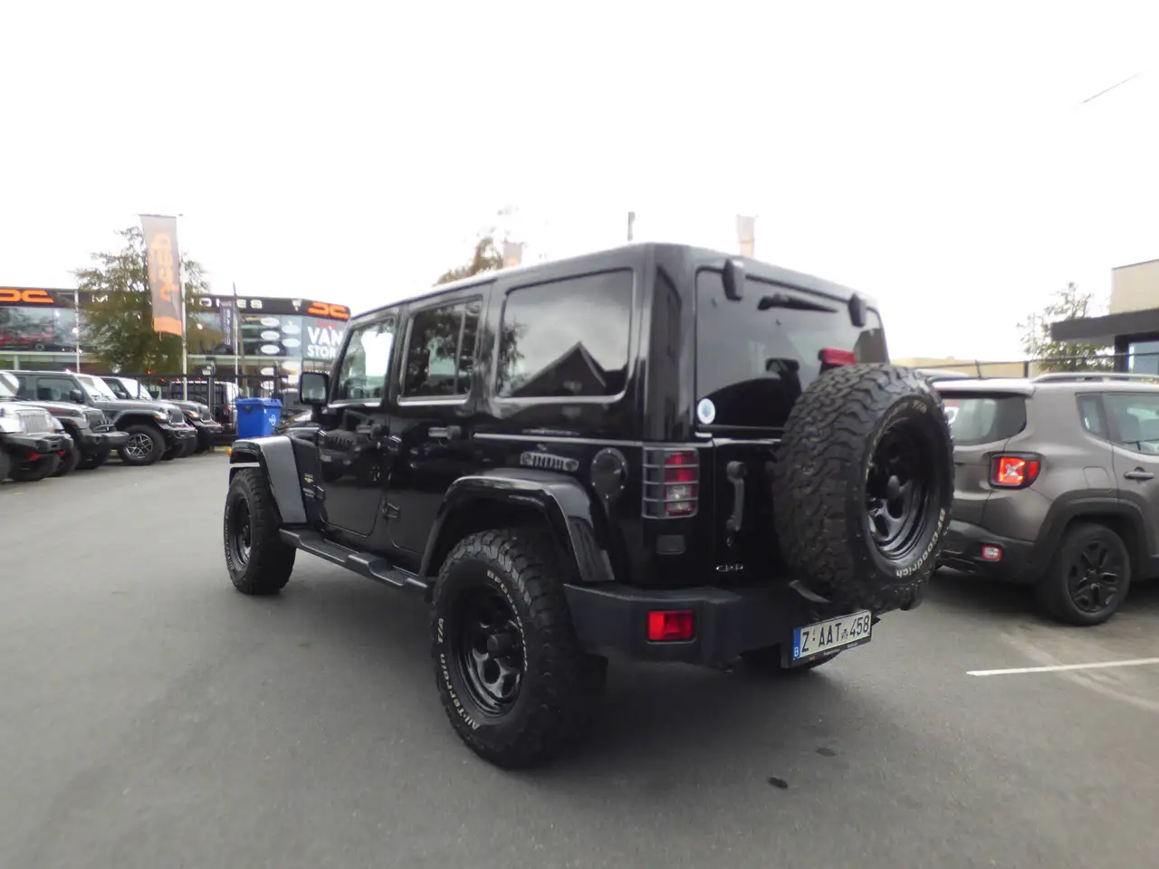 Jeep Wrangler Wrangler 2.8 CRD Sahara Black/black 10