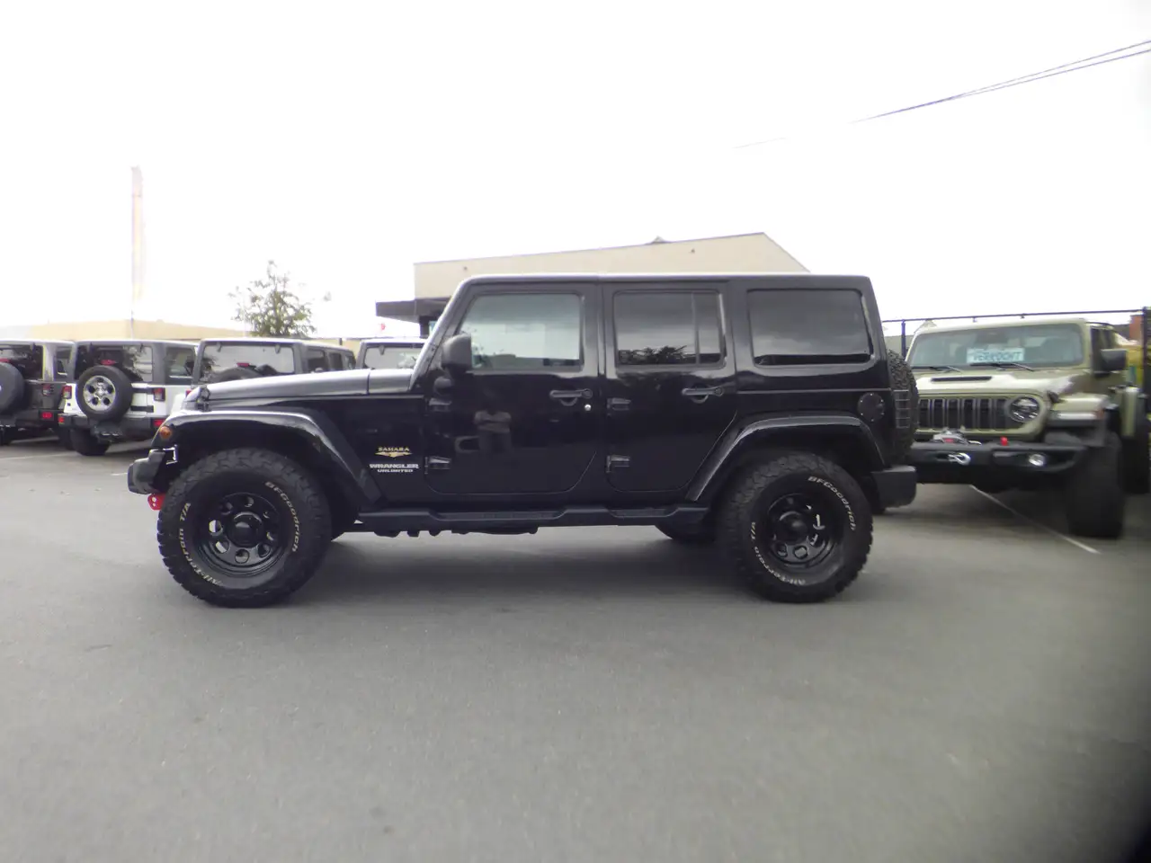 Jeep Wrangler Wrangler 2.8 CRD Sahara Black/black 9