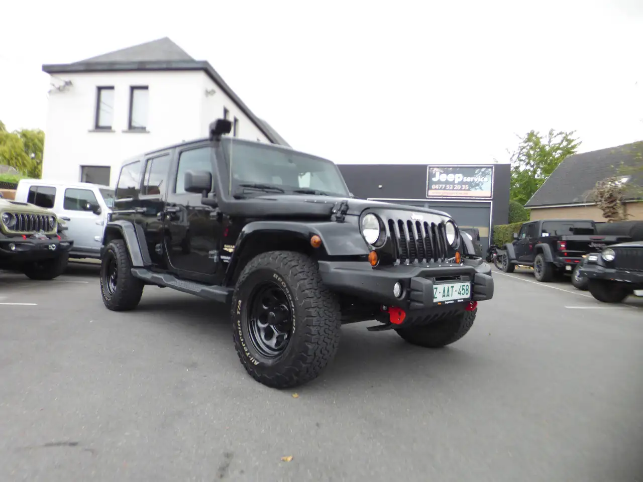 Jeep Wrangler Wrangler 2.8 CRD Sahara Black/black 11