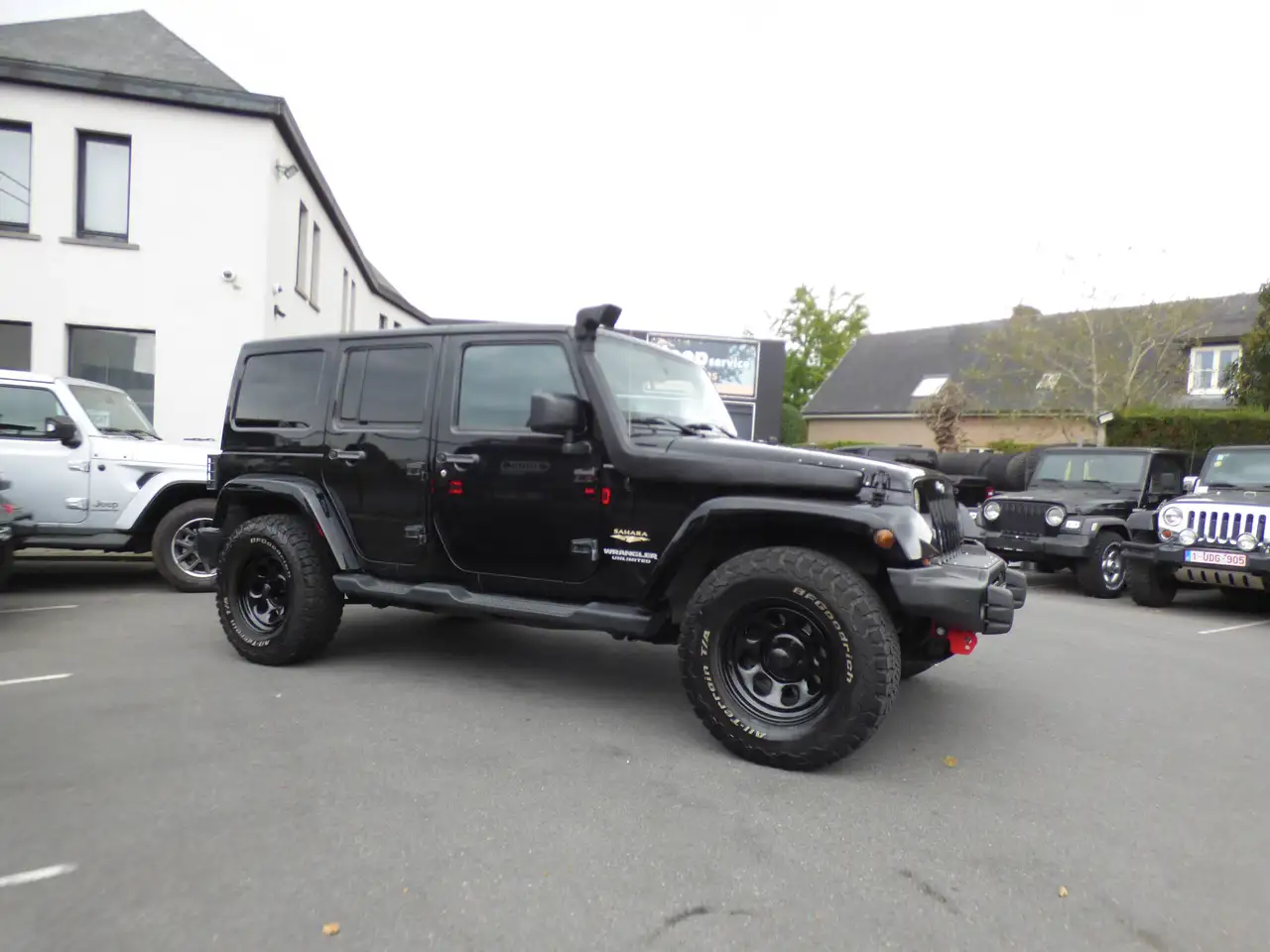 Jeep Wrangler Wrangler 2.8 CRD Sahara Black/black 12