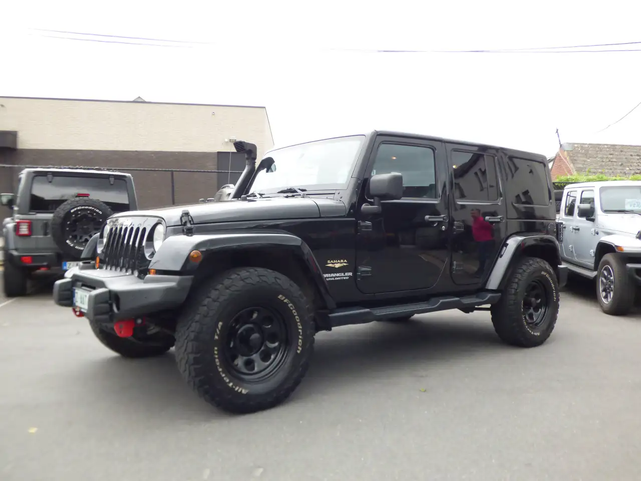 Jeep Wrangler Wrangler 2.8 CRD Sahara Black/black 15