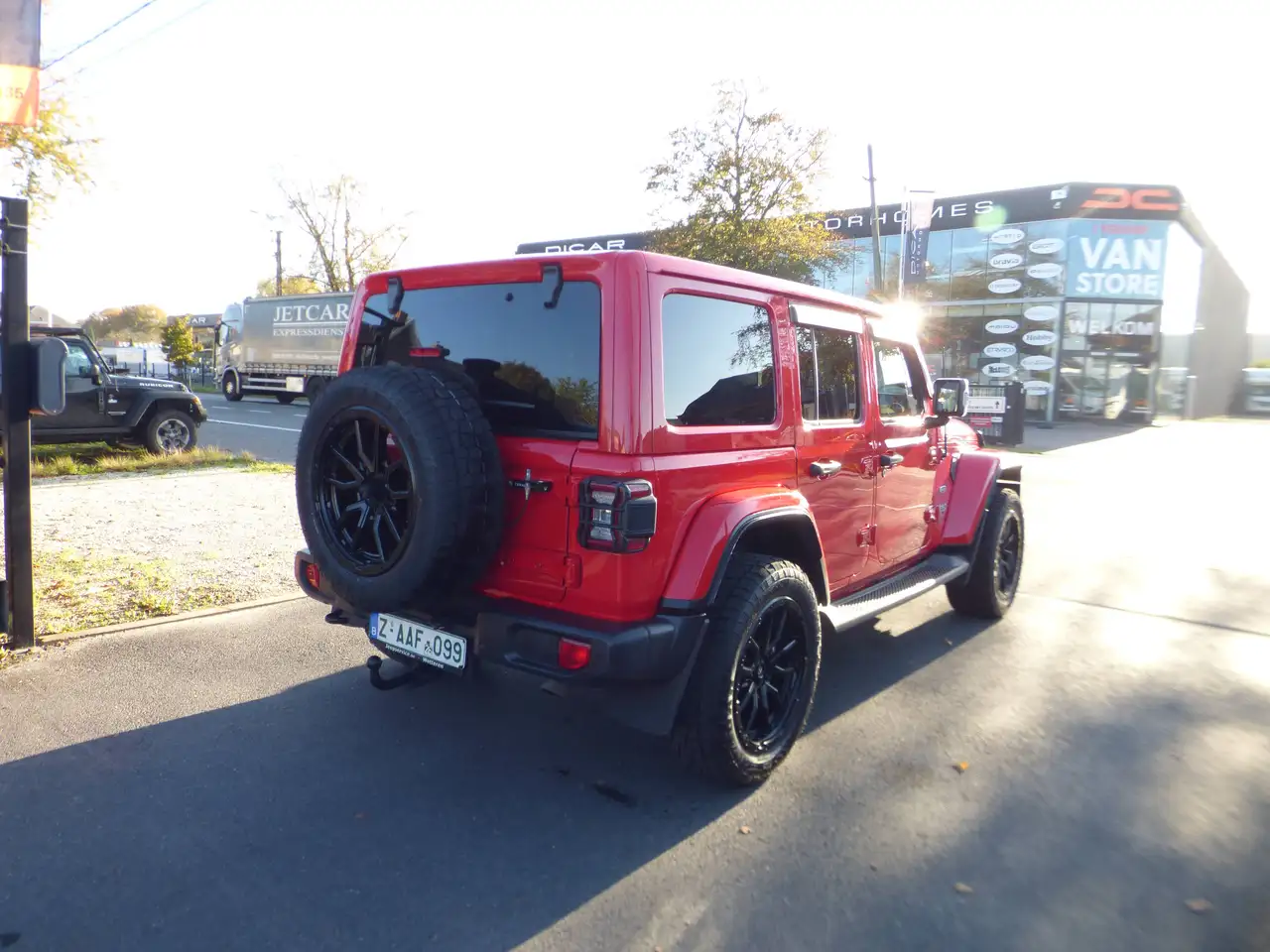 Jeep Wrangler Wrangler 2.0 Turbo Sahara**Flame red** 8
