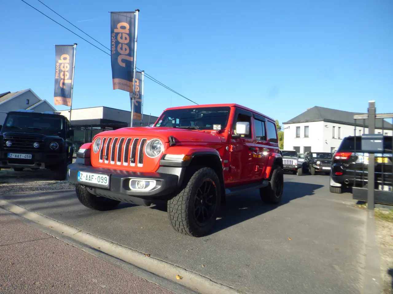 Jeep Wrangler Wrangler 2.0 Turbo Sahara**Flame red** 7