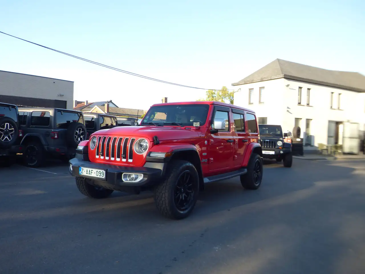 Jeep Wrangler Wrangler 2.0 Turbo Sahara**Flame red** 10