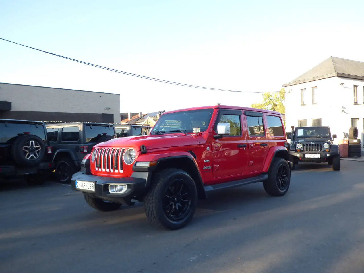Jeep Wrangler Wrangler 2.0 Turbo Sahara**Flame red** 18